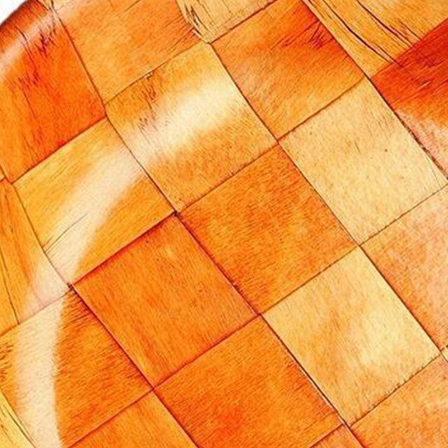 Round Wooden Bowl details