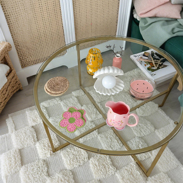 Sakura Ceramic Milk Pitcher on the table