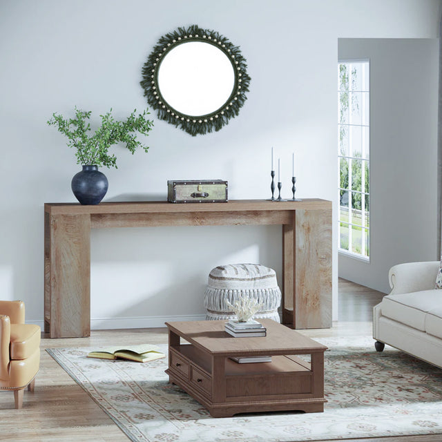 Scandinavian Decorative Wall Mirror with Macrame Detail Boho Bedroom Entryway Decor In The Living Room 090429