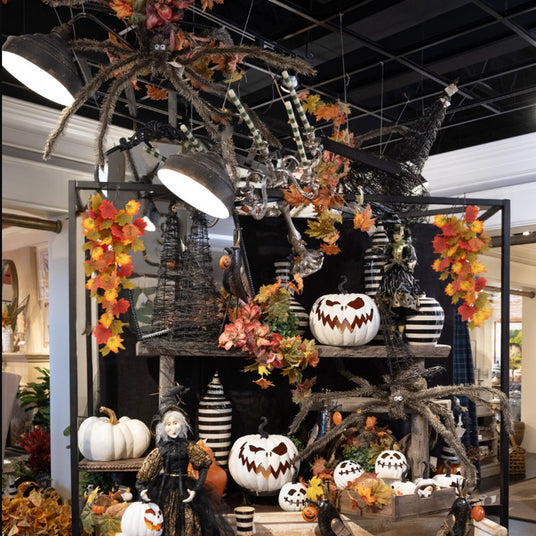 Simulated Maple Leaf Wall-Hang Halloween Decor On The Shelf 080819
