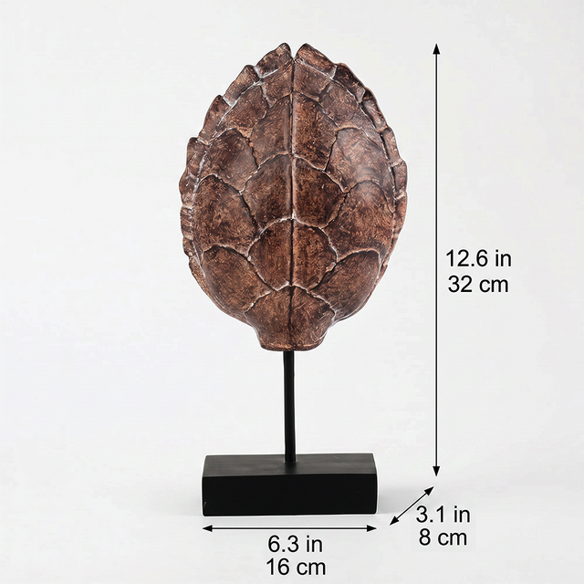 Sized tortoise shell ornament