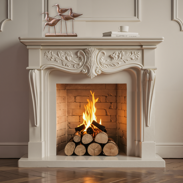 Tabletop Bird Statue Decorative Ornament on the table