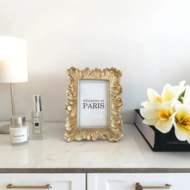 Tabletop Decorative Picture Frame Set on the table