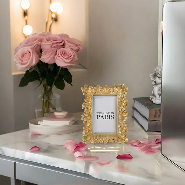 Tabletop Decorative Picture Frame Set on the table