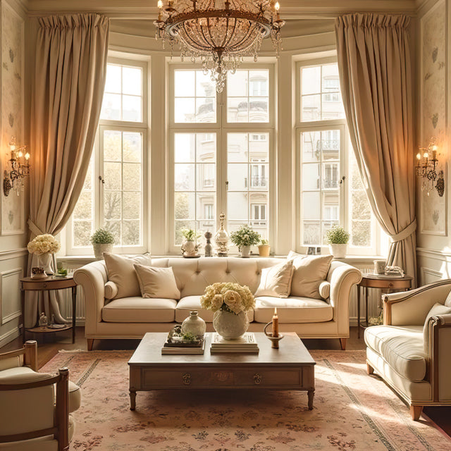 Vintage Handled Ceramic Candle Holder Decorative Ornament in the Living Room