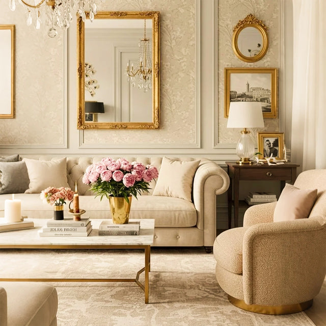 Vintage Handled Ceramic Candle Holder Decorative Ornament in the Living Room