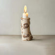 white birch candle holder