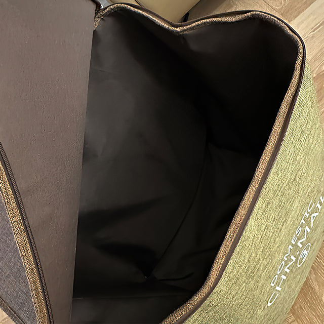 Zippered Fabric Storage Bags Laundry Closet Organizers with Handles Details 3 090432