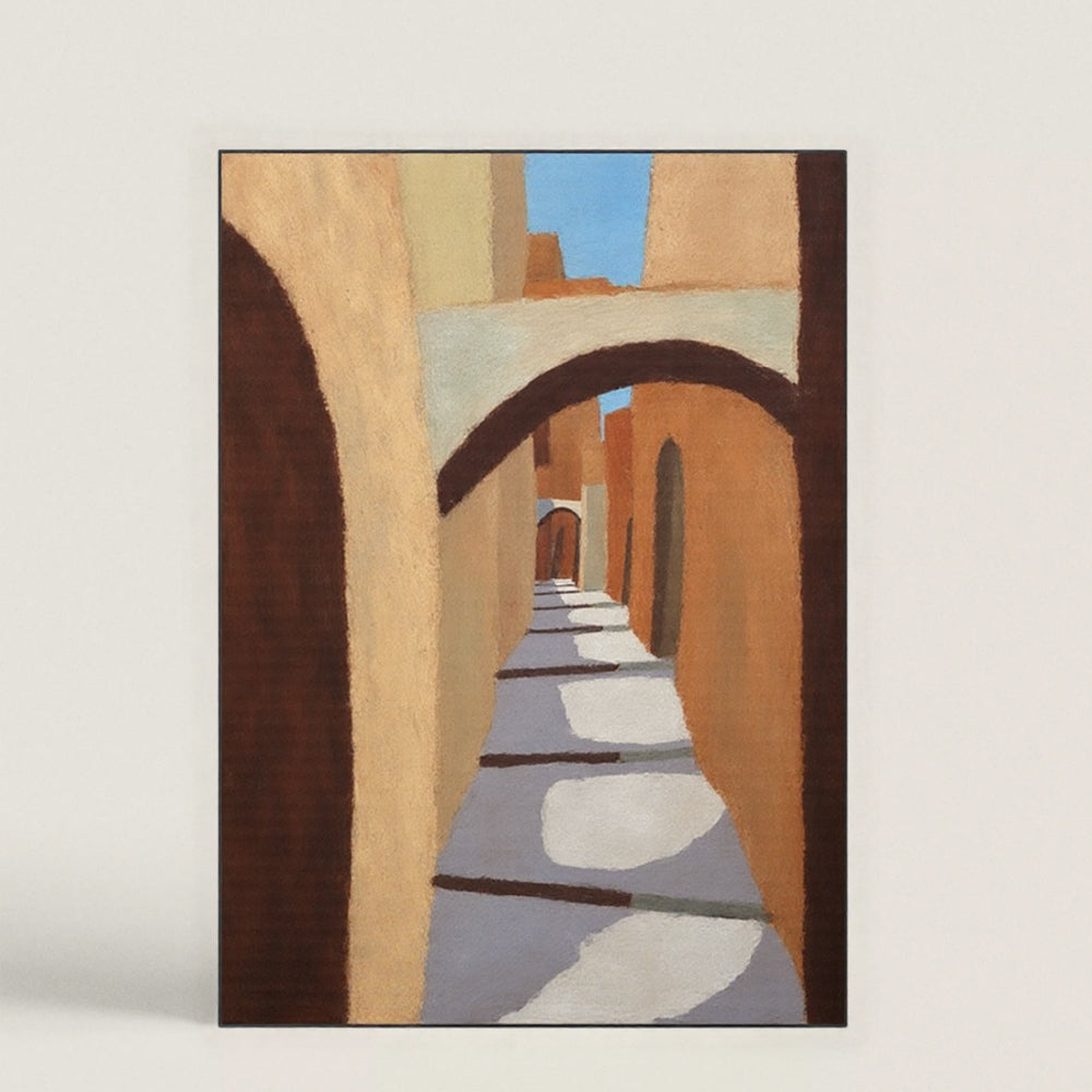 abstract minimalist oil canvas wall painting