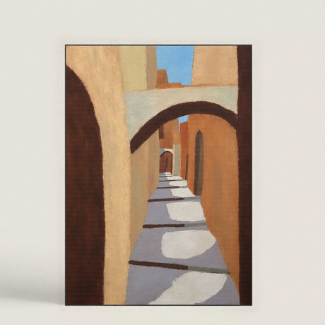 abstract minimalist oil canvas wall painting
