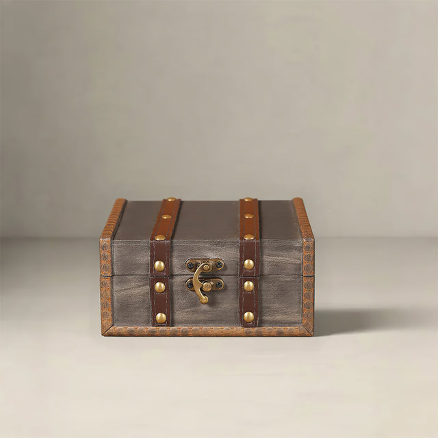 antique style storage supplies multifunctional decorative plywood box