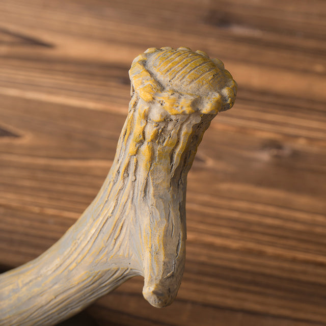 antler shaped resin decorative wine rack details