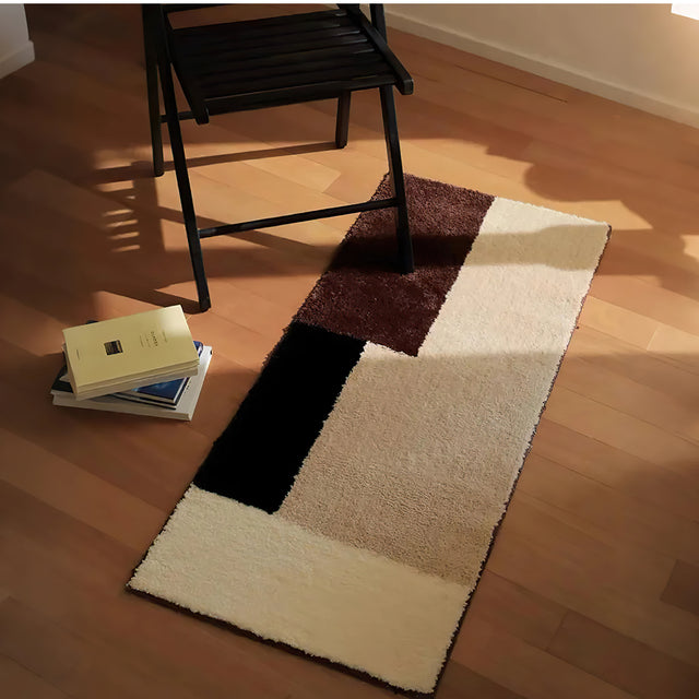 area rug by chair
