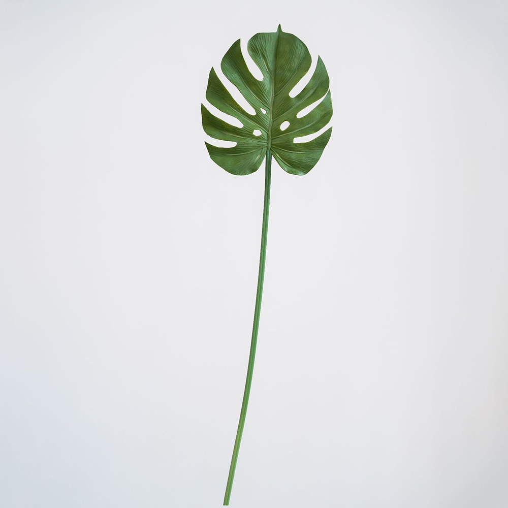 artificial monstera leaves large