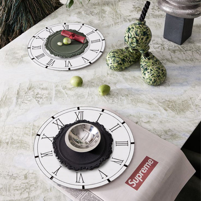 bone china plate and ceramic plate as decor