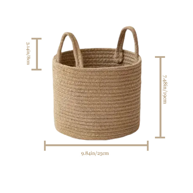 brown laundry bakset size chart