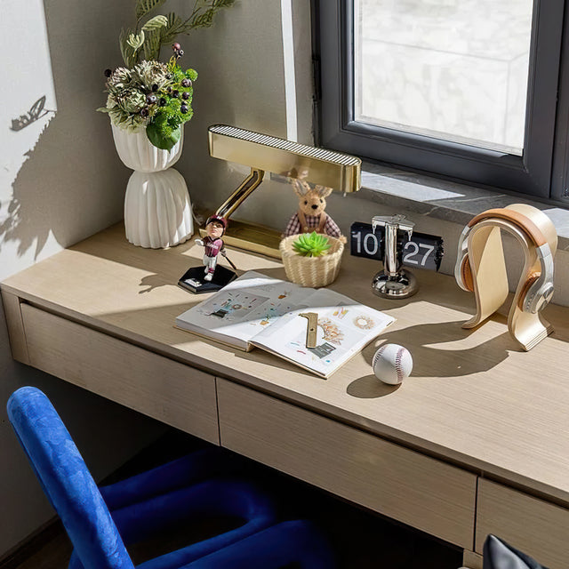 bunny woven basket by window