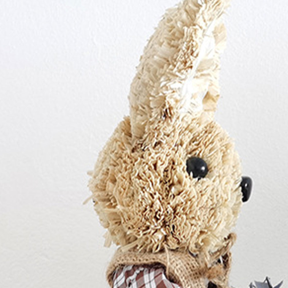 bunny woven basket detail