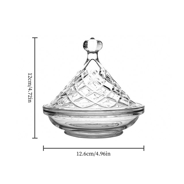 cake plate with conical lid size chart