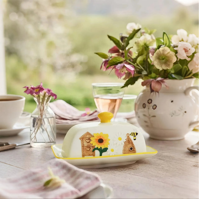 ceramic-bee-garden-themed-butter-dish-with-cover-scene-06072