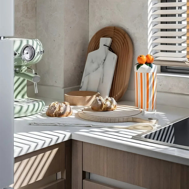 ceramic cookie jar on the kitchen table