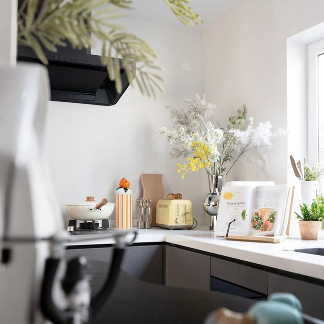 ceramic cookie jar on the kitchen table