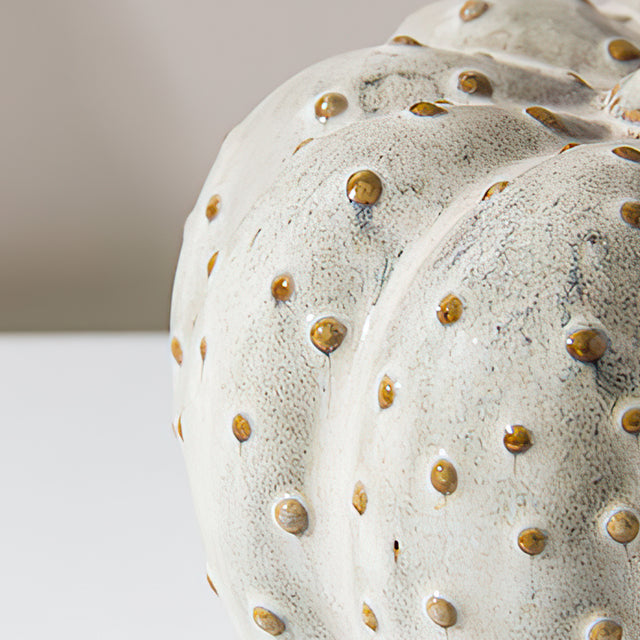 ceramic decorative pumpkin halloween home decor details