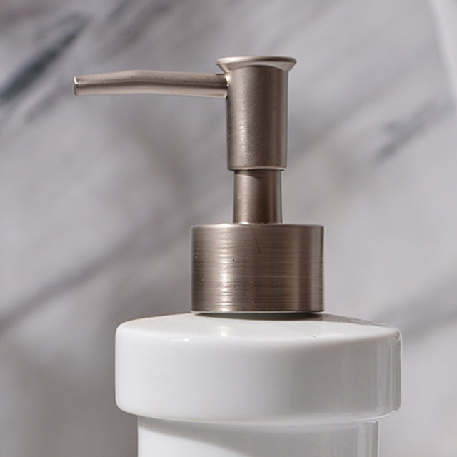 ceramic dispenser bottle details