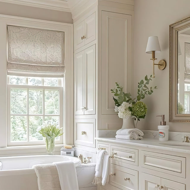 ceramic dispenser bottle on the white washbasin