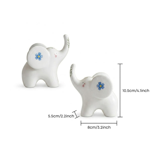 ceramic elephants dimensions