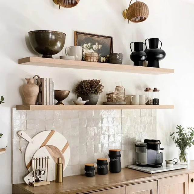 ceramic storage jar set with spoons black on the table