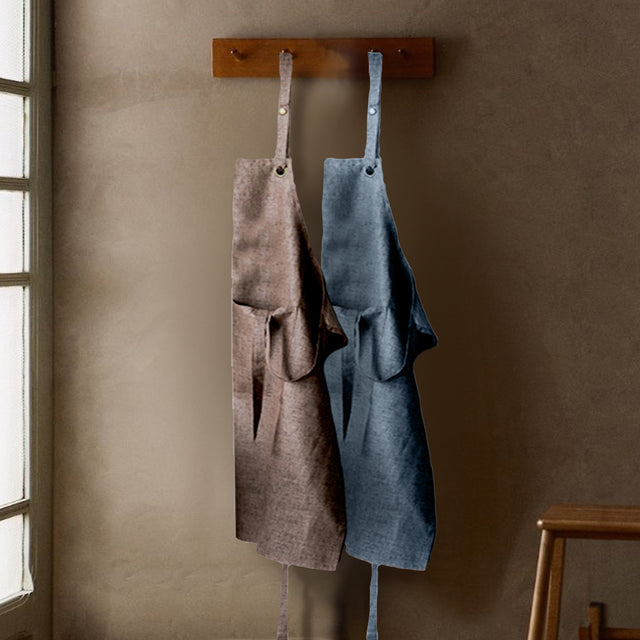cotton linen waterproof apron