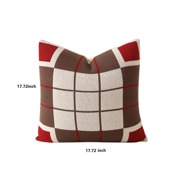 cozy festive square pillow cover size chart