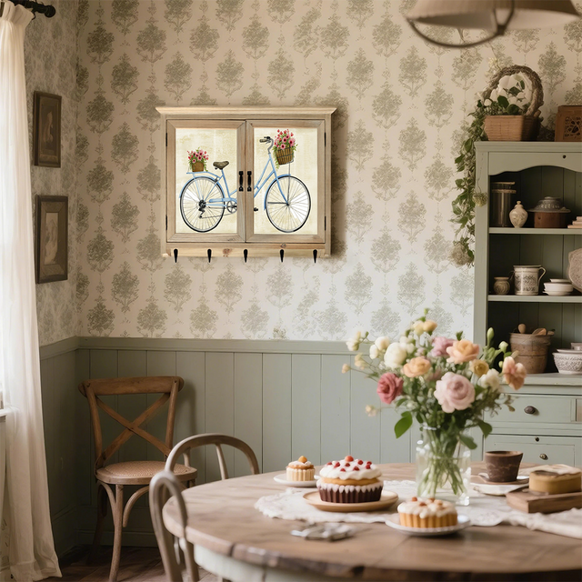 decorative painting for electric meter box on the wall