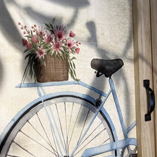 decorative painting for electric meter box details