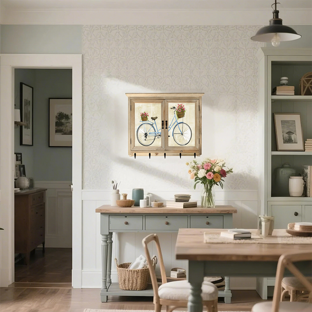 decorative painting for electric meter box on the wall