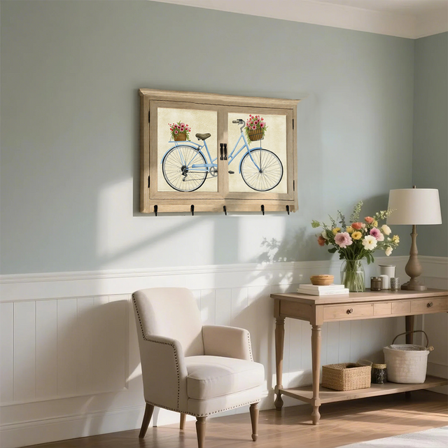 decorative painting for electric meter box on the wall