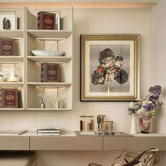 decorative storage box set displayed on the shelf