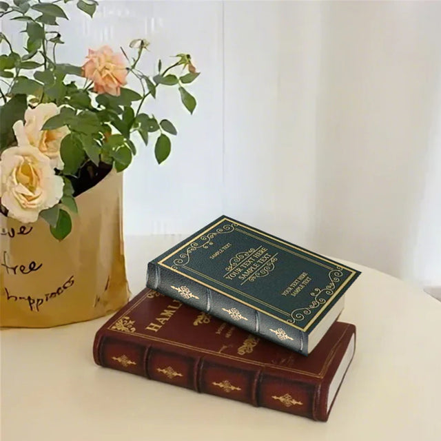 decorative storage box set on the coffee table