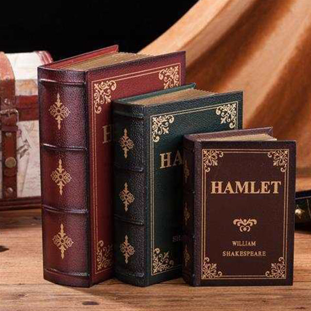 decorative storage box set on the table