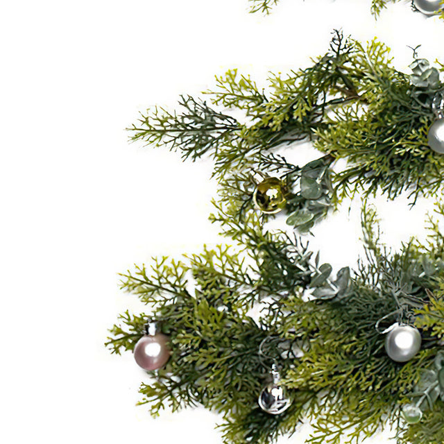 diy christmas wall tree details