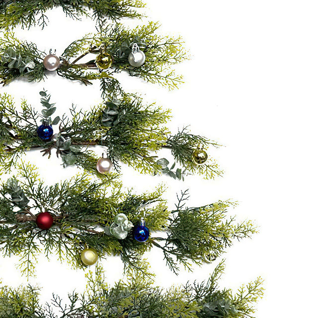 diy christmas wall tree details