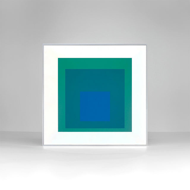 dopamine style gallery wall set canvas artwork Blue&Green