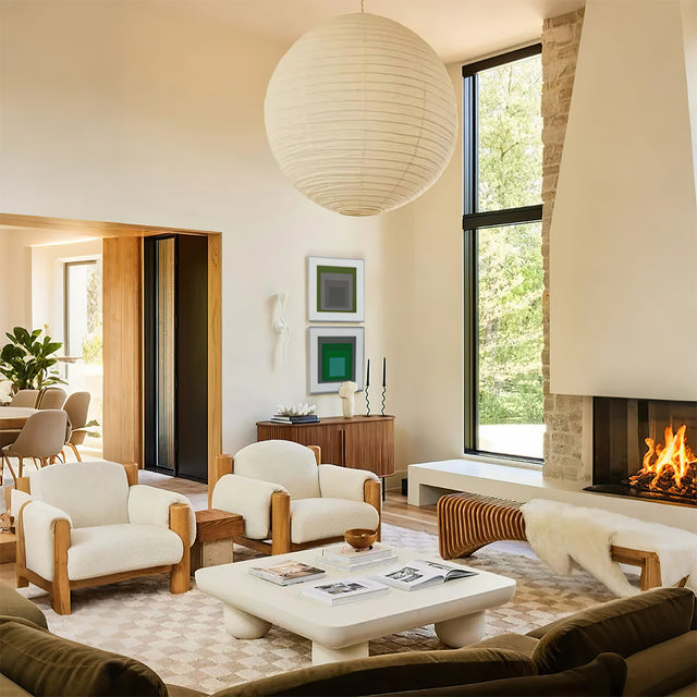 dopamine style gallery wall set canvas artwork on the wall