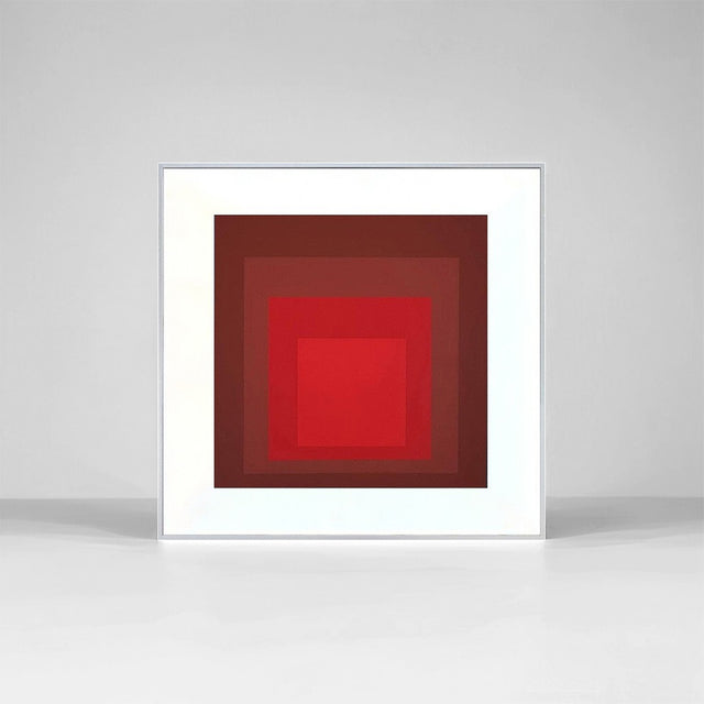 dopamine style gallery wall set canvas artwork red