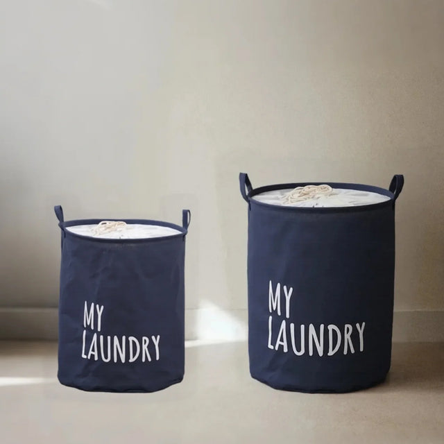 extra large drawstring fabric with waterproof moisture resistant lining laundry basket