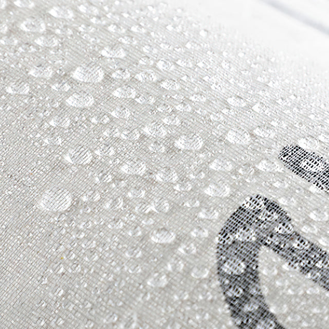 extra large drawstring fabric with waterproof moisture resistant lining laundry basket detail