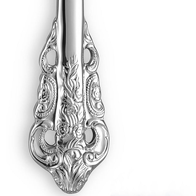 flatware set baroque details