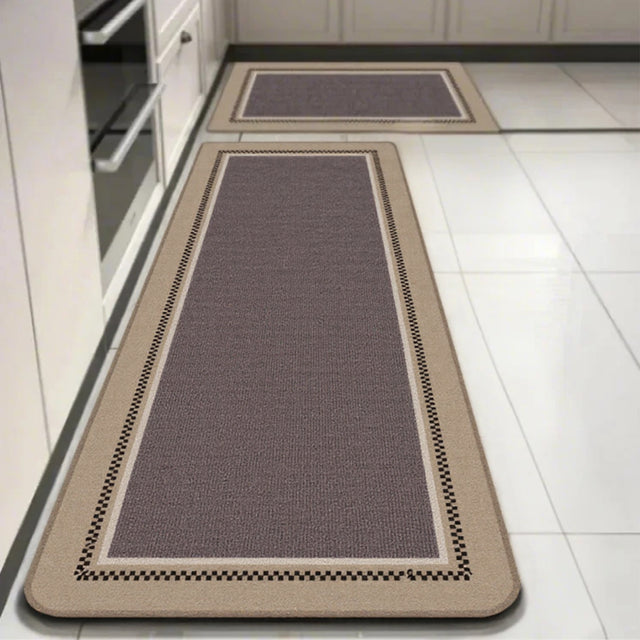 floor rug on the floor