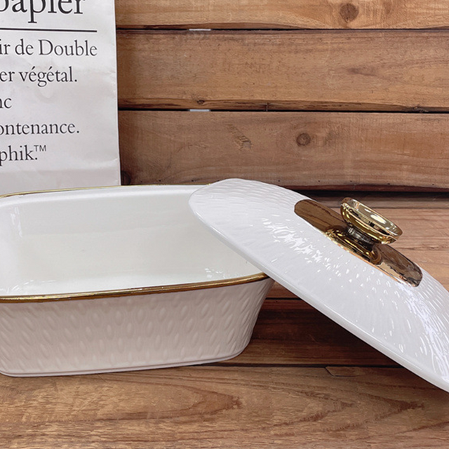 french ceramic white large soup bowl details